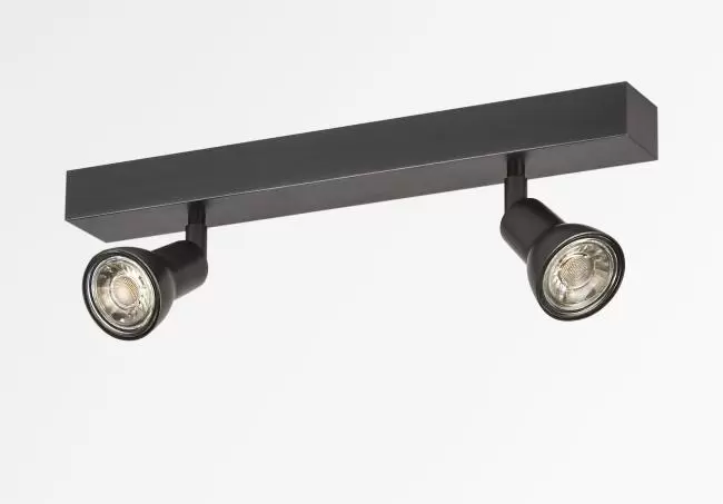 plafonnier double spot orientable