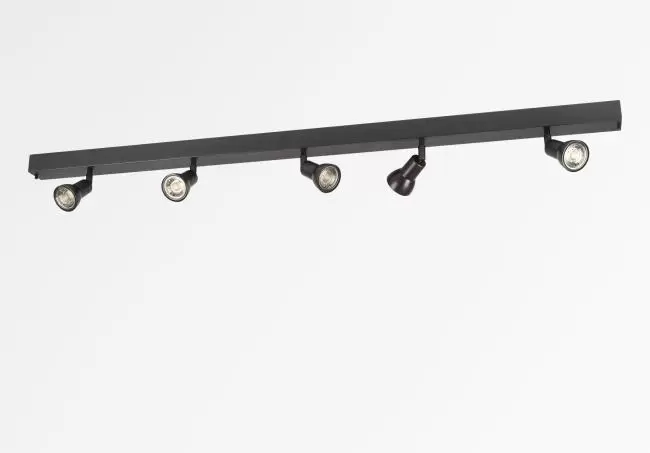 plafonnier cinq spots orientables