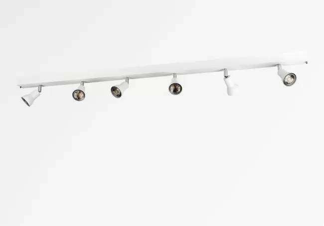 plafonnier six spots orientables